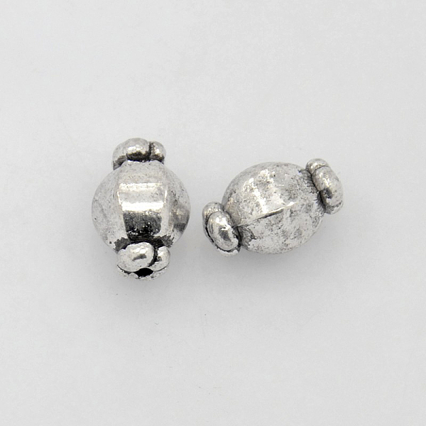 PandaHall Metal Alloy Beads, Lantern, Lead Free & Nickel Free, Antique Silver, 10x7mm, Hole: 1mm Alloy Lantern
PandaHall Metal Alloy Beads, Lantern, Lead Free & Nickel Free, Antique Silver, 10x7mm, Hole: 1mm Alloy Lantern