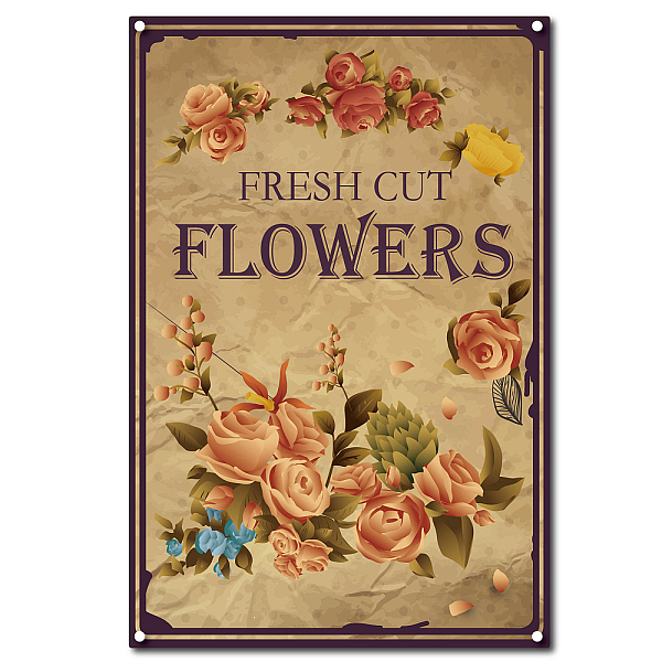 PandaHall Vintage Metal Tin Sign, Wall Decor for Bars, Restaurants, Cafes Pubs, Flower Pattern, 30x20cm Tinplate Flower
PandaHall Vintage Metal Tin Sign, Wall Decor for Bars, Restaurants, Cafes Pubs, Flower Pattern, 30x20cm Tinplate Flower