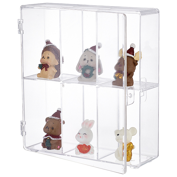 PandaHall OLYCRAFT 6 Grids Acrylic Display Case with Shelves Clear Acrylic Organizer for Figures Dust-Proof Collectibles Action Figure...
PandaHall OLYCRAFT 6 Grids Acrylic Display Case with Shelves Clear Acrylic Organizer for Figures Dust-Proof Collectibles Action Figure...