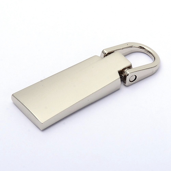 PandaHall Zinc Alloy Zipper Slider, for Garment Accessories, Platinum, 3.8x1.3x0.4cm, Hole: 0.7x0.7 Alloy
PandaHall Zinc Alloy Zipper Slider, for Garment Accessories, Platinum, 3.8x1.3x0.4cm, Hole: 0.7x0.7 Alloy