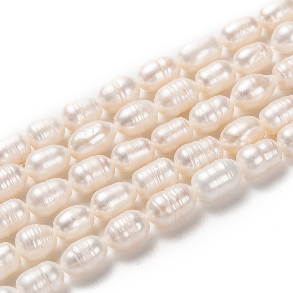 PandaHall Natural Cultured Freshwater Pearl Beads Strands, Rice, Bisque, 9~11x7~8mm, Hole: 0.6mm, about 34pcs/strand, 12.80 inch(32.5cm)..., Orange
PandaHall Natural Cultured Freshwater Pearl Beads Strands, Rice, Bisque, 9~11x7~8mm, Hole: 0.6mm, about 34pcs/strand, 12.80 inch(32.5cm)..., Orange