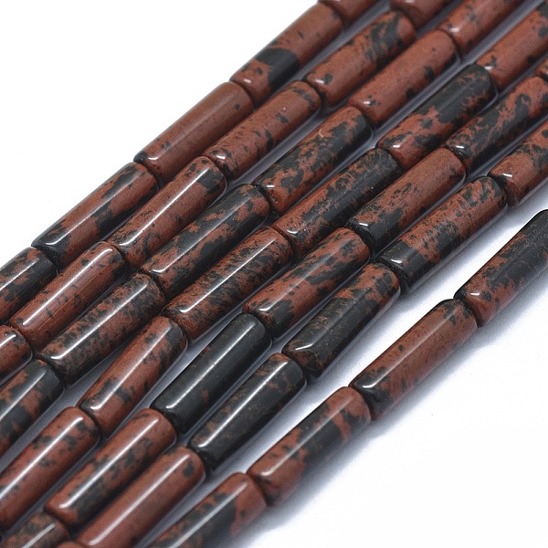 PandaHall Natural Mahogany Obsidian Beads Strands, Column, 11~15x3.5~4.5mm, Hole: 1~1.2mm, about 28~30pcs/strand, 15.1~15.9 inch...
PandaHall Natural Mahogany Obsidian Beads Strands, Column, 11~15x3.5~4.5mm, Hole: 1~1.2mm, about 28~30pcs/strand, 15.1~15.9 inch...