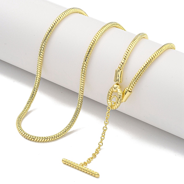 PandaHall Brass Snake Chain Necklaces for Women, Real 18K Gold Plated, 20.08 inch(510mm) Brass
PandaHall Brass Snake Chain Necklaces for Women, Real 18K Gold Plated, 20.08 inch(510mm) Brass