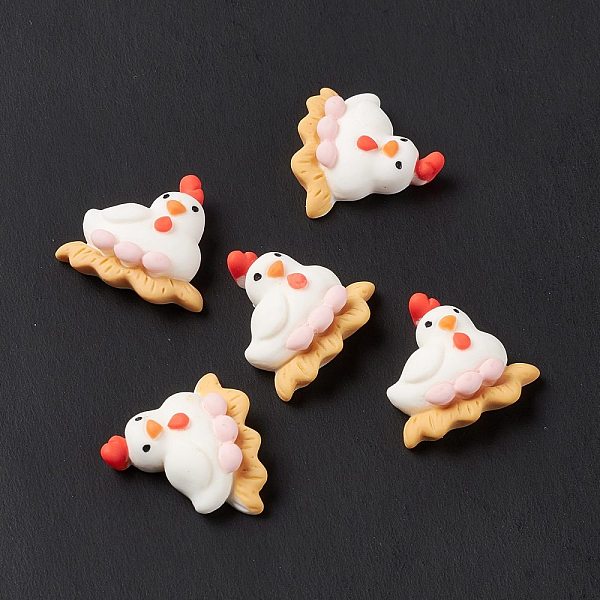 PandaHall Opaque Resin Cabochons, Hen with Eggs, White, 16x17x6.5mm Resin Other Animal White
PandaHall Opaque Resin Cabochons, Hen with Eggs, White, 16x17x6.5mm Resin Other Animal White