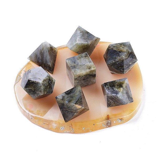 PandaHall No Hole/Undrilled Natural Labradorite Beads Home Display Decorations with Natural Agate Bases, Mixed Shapes...
PandaHall No Hole/Undrilled Natural Labradorite Beads Home Display Decorations with Natural Agate Bases, Mixed Shapes...