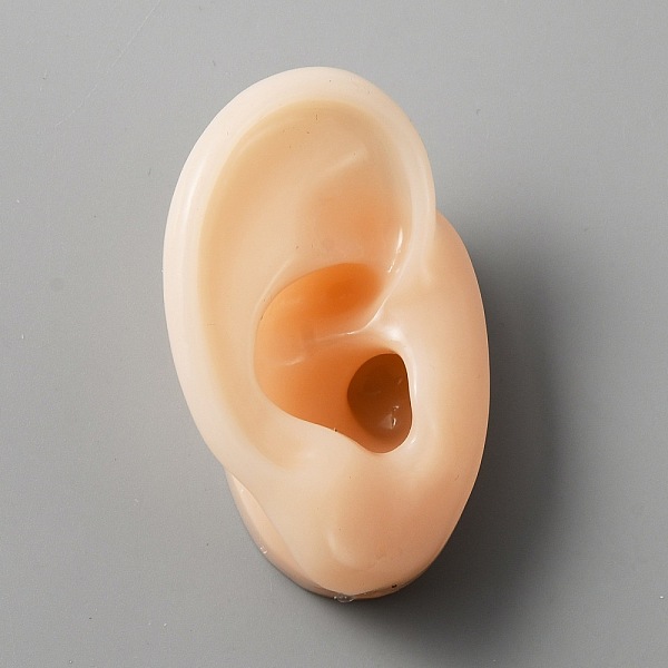 PandaHall Silicone Ear Flexible Model Body Part Displays, Jewelry Display Teaching Tools, Blanched Almond, 5.9x3.8x3.1cm Silicone
PandaHall Silicone Ear Flexible Model Body Part Displays, Jewelry Display Teaching Tools, Blanched Almond, 5.9x3.8x3.1cm Silicone