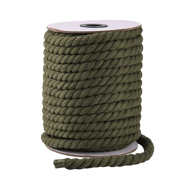 PandaHall 3-Ply Macrame Cotton Cord, Twisted Cotton Rope, for Wall Hanging, Plant Hangers, Crafts and Wedding Decorations, Gray, 12mm, about...
PandaHall 3-Ply Macrame Cotton Cord, Twisted Cotton Rope, for Wall Hanging, Plant Hangers, Crafts and Wedding Decorations, Gray, 12mm, about...