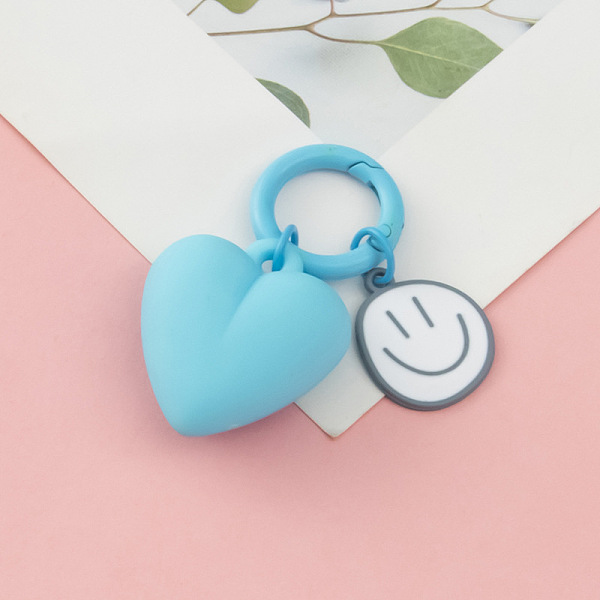 PandaHall Love Heart Alloy Pendant Keychains with Smiling Face Charms, for Couple Bags Jewelry Accessories, Deep Sky Blue, 3.5x3.2cm Alloy...
PandaHall Love Heart Alloy Pendant Keychains with Smiling Face Charms, for Couple Bags Jewelry Accessories, Deep Sky Blue, 3.5x3.2cm Alloy...