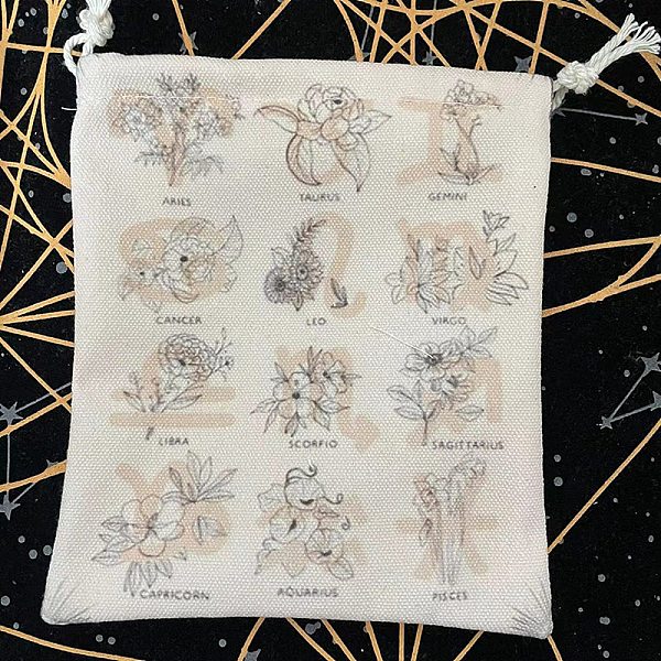 PandaHall Cloth Tarot Cards Storage Drawstring Bags, Tarot Desk Storage Holder, Birthday Themed Pattern, 18x13cm Cloth Others
PandaHall Cloth Tarot Cards Storage Drawstring Bags, Tarot Desk Storage Holder, Birthday Themed Pattern, 18x13cm Cloth Others