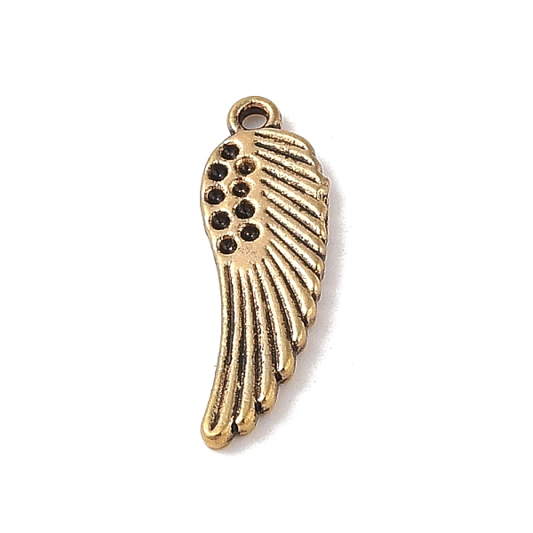 PandaHall Tibetan Style Alloy Pendant Rhinestone Settings, Lead Free & Cadmium Free, Wings, Antique Golden, 25.5x8x2mm, Hole: 1.5mm, Fit for...
PandaHall Tibetan Style Alloy Pendant Rhinestone Settings, Lead Free & Cadmium Free, Wings, Antique Golden, 25.5x8x2mm, Hole: 1.5mm, Fit for...