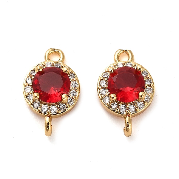 PandaHall Brass Pave Cubic Zirconia Connector Charms, Flat Round Links, Real 18K Gold Plated, Red, 14.5x9x5mm, Hole: 1.5mm Brass+Cubic...
PandaHall Brass Pave Cubic Zirconia Connector Charms, Flat Round Links, Real 18K Gold Plated, Red, 14.5x9x5mm, Hole: 1.5mm Brass+Cubic...
