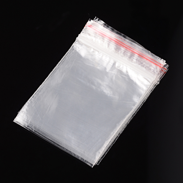 PandaHall Plastic Zip Lock Bags, Resealable Packaging Bags, Top Seal, Self Seal Bag, Rectangle, Clear, 12x8cm, Unilateral Thickness: 0.9 Mil...
PandaHall Plastic Zip Lock Bags, Resealable Packaging Bags, Top Seal, Self Seal Bag, Rectangle, Clear, 12x8cm, Unilateral Thickness: 0.9 Mil...
