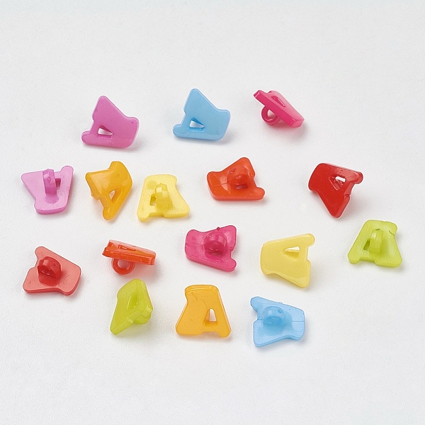 PandaHall Acrylic Shank Buttons, 1-Hole, Dyed, Letter A, Mixed Color, 14x13x2mm, Hole: 3mm Acrylic Letter Multicolor
PandaHall Acrylic Shank Buttons, 1-Hole, Dyed, Letter A, Mixed Color, 14x13x2mm, Hole: 3mm Acrylic Letter Multicolor