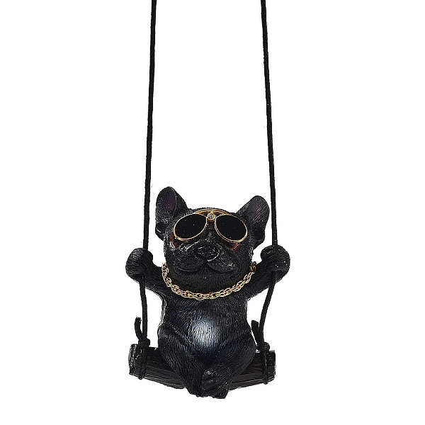 PandaHall Cute Resin Swinging Bulldog Pendant Decorations, for Car Interiors Hanging Ornaments, Black, 315mm Resin Dog Black
PandaHall Cute Resin Swinging Bulldog Pendant Decorations, for Car Interiors Hanging Ornaments, Black, 315mm Resin Dog Black