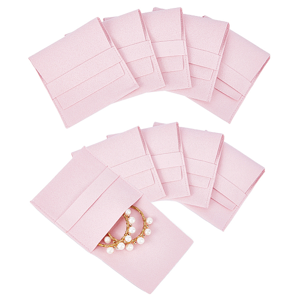 PandaHall 10 Pcs Pink Microfiber Jewelry Pouch, 3.1x3 Bonded Leather Luxury Jewelry Gift Bag Bracelets Necklace Earrings Rings Packaging...
PandaHall 10 Pcs Pink Microfiber Jewelry Pouch, 3.1x3 Bonded Leather Luxury Jewelry Gift Bag Bracelets Necklace Earrings Rings Packaging...