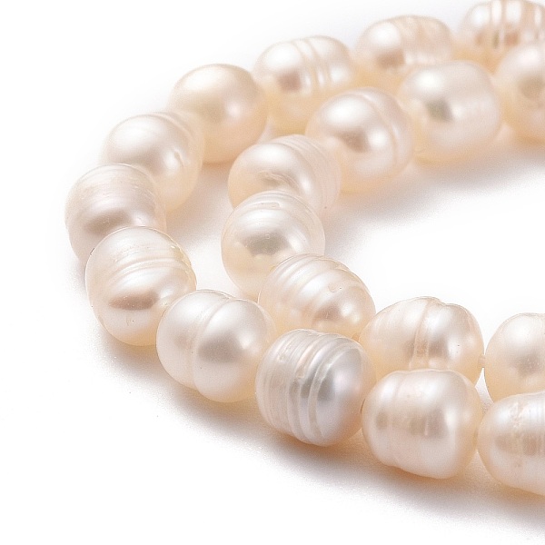 PandaHall Natural Cultured Freshwater Pearl Beads Strands, Potato, Antique White, 5~8.5x5~6x5~6mm, Hole: 0.6mm, about 44~45pcs/strand, 12.80...
PandaHall Natural Cultured Freshwater Pearl Beads Strands, Potato, Antique White, 5~8.5x5~6x5~6mm, Hole: 0.6mm, about 44~45pcs/strand, 12.80...