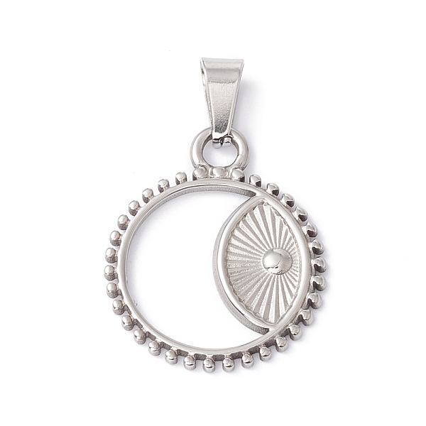 PandaHall 304 Stainless Steel Pendants, Flat Round, Stainless Steel Color, 24x20x1.5mm, Hole: 6.5x3mm 304 Stainless Steel Flat Round
PandaHall 304 Stainless Steel Pendants, Flat Round, Stainless Steel Color, 24x20x1.5mm, Hole: 6.5x3mm 304 Stainless Steel Flat Round