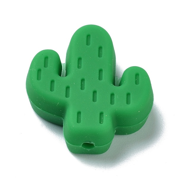 PandaHall Silicone Focal Beads, Chewing Beads For Teethers, Cactus, Dark Green, 25x23x8mm, Hole: 2.3mm Silicone Others
PandaHall Silicone Focal Beads, Chewing Beads For Teethers, Cactus, Dark Green, 25x23x8mm, Hole: 2.3mm Silicone Others