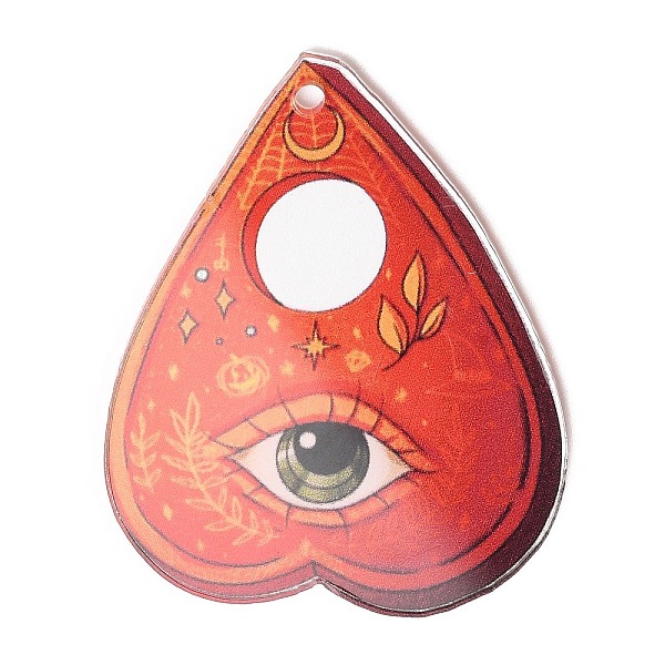 PandaHall Acrylic Pendants, Eye, Heart, 46x37.5x1.9mm, Hole: 2mm Acrylic Heart Red
PandaHall Acrylic Pendants, Eye, Heart, 46x37.5x1.9mm, Hole: 2mm Acrylic Heart Red
