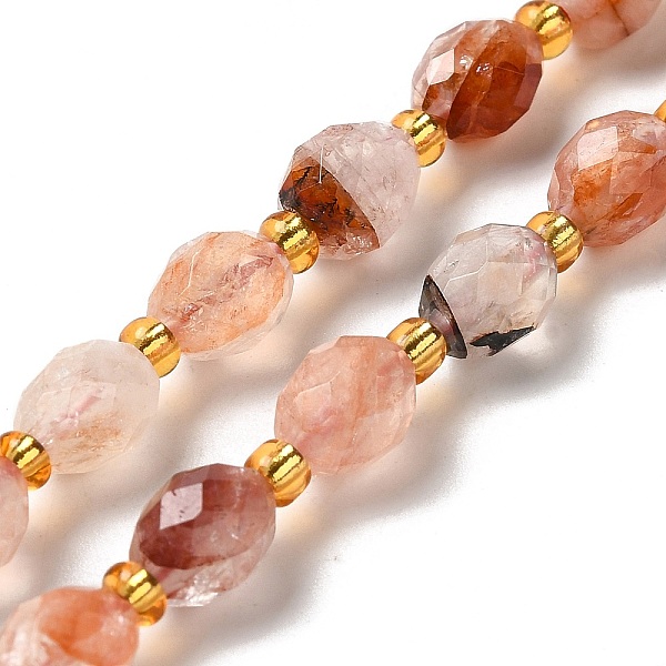 PandaHall Natural Ferruginous Quartz Beads Strands, with Seed Beads, Faceted, Oval, 7.5~8x6~6.5mm, Hole: 1.2mm, about 40~42pcs/strand...
PandaHall Natural Ferruginous Quartz Beads Strands, with Seed Beads, Faceted, Oval, 7.5~8x6~6.5mm, Hole: 1.2mm, about 40~42pcs/strand...