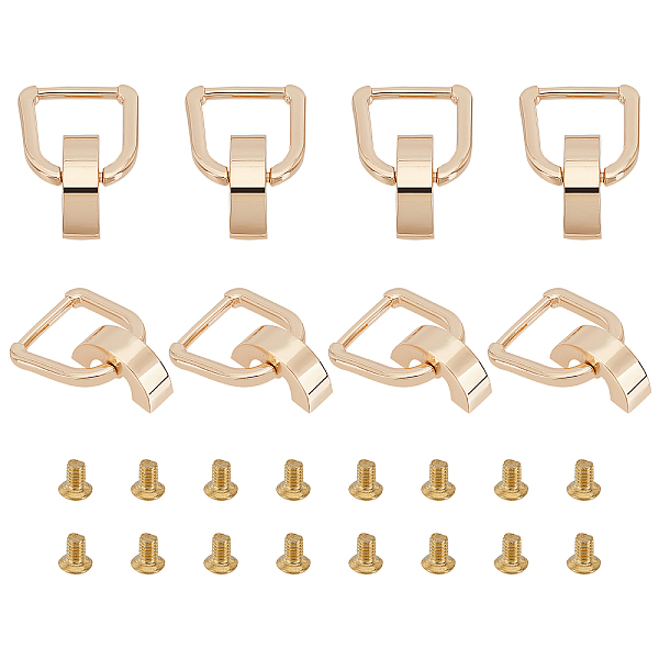 PandaHall WADORN 8 Sets Purse Suspension Clasp, Metal Side Clip Buckles with Loop Ring Handbag Hardware Clasp Chain Connector Buckles...
PandaHall WADORN 8 Sets Purse Suspension Clasp, Metal Side Clip Buckles with Loop Ring Handbag Hardware Clasp Chain Connector Buckles...