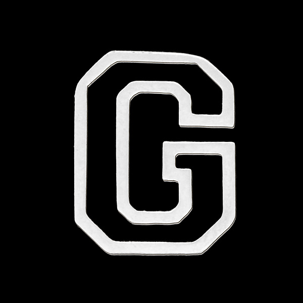 PandaHall 201 Stainless Steel Charms, Laser Cut, Letter, No Hole, Letter.G, 12x9x1mm 201 Stainless Steel Letter G
PandaHall 201 Stainless Steel Charms, Laser Cut, Letter, No Hole, Letter.G, 12x9x1mm 201 Stainless Steel Letter G