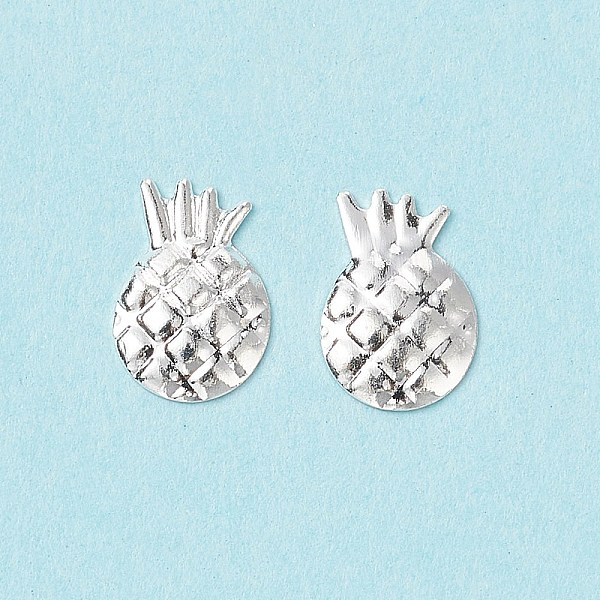PandaHall (Defective Closeout Sale: Oxidation) Brass Metallic Nail Cabochons, Nail Art Decoration Accessories, Pineapple, Silver, 8x5x0.5mm...
PandaHall (Defective Closeout Sale: Oxidation) Brass Metallic Nail Cabochons, Nail Art Decoration Accessories, Pineapple, Silver, 8x5x0.5mm...