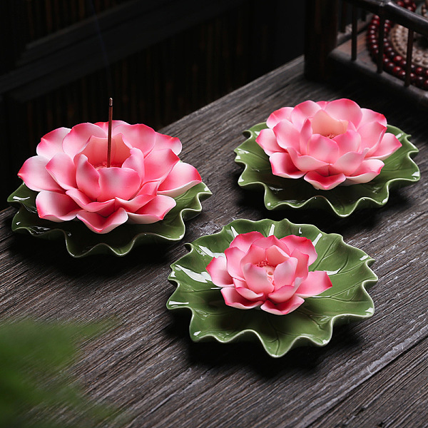 PandaHall Porcelain Incense Burners, Lotus Incense Holders, Home Office Teahouse Zen Buddhist Supplies, Hot Pink, 75x30mm Porcelain Flower
PandaHall Porcelain Incense Burners, Lotus Incense Holders, Home Office Teahouse Zen Buddhist Supplies, Hot Pink, 75x30mm Porcelain Flower
