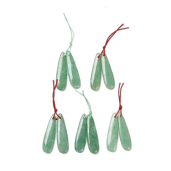 PandaHall Natural Green Aventurine Pendants, Teardrop Charms, 45x12x4mm, Hole: 1.4mm Green Aventurine Teardrop
PandaHall Natural Green Aventurine Pendants, Teardrop Charms, 45x12x4mm, Hole: 1.4mm Green Aventurine Teardrop