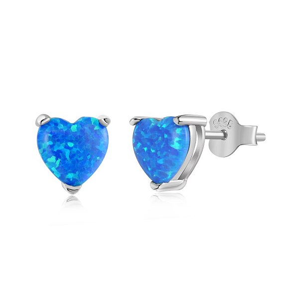 PandaHall Rhodium Plated 925 Sterling Silver Opal Stud Earrings for Women, with S925 Stamp, Real Platinum Plated, Heart, Dodger Blue...
PandaHall Rhodium Plated 925 Sterling Silver Opal Stud Earrings for Women, with S925 Stamp, Real Platinum Plated, Heart, Dodger Blue...
