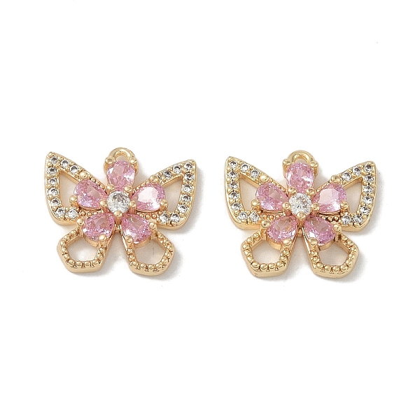 PandaHall Brass Micro Pave Clear Cubic Zirconia Pendants, Butterfly, Real 16K Gold Plated, 14.5x16.5x4mm, Hole: 1mm Brass+Cubic Zirconia..., Purple
PandaHall Brass Micro Pave Clear Cubic Zirconia Pendants, Butterfly, Real 16K Gold Plated, 14.5x16.5x4mm, Hole: 1mm Brass+Cubic Zirconia..., Purple