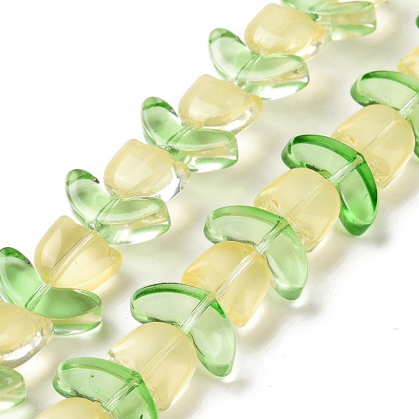 PandaHall Transparent Glass Beads Strands, Tulip, Light Khaki, 6.5~9x9~14x4~5.5mm, Hole: 1mm, about 29pcs/strand, 15.71''(39.9cm) Glass...
PandaHall Transparent Glass Beads Strands, Tulip, Light Khaki, 6.5~9x9~14x4~5.5mm, Hole: 1mm, about 29pcs/strand, 15.71''(39.9cm) Glass...