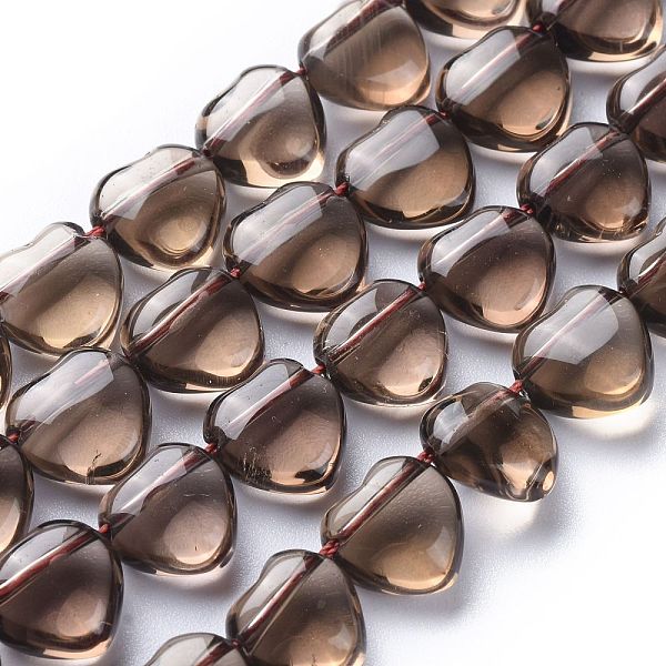PandaHall Natural Smoky Quartz Beads Strands, Grade A, Heart, 9.5x10x5.5mm, Hole: 1mm, about 40pcs/Strand, 14.76 inch(37.5cm) Smoky Quartz...
PandaHall Natural Smoky Quartz Beads Strands, Grade A, Heart, 9.5x10x5.5mm, Hole: 1mm, about 40pcs/Strand, 14.76 inch(37.5cm) Smoky Quartz...