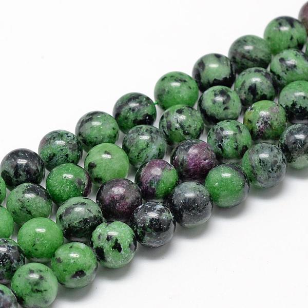 PandaHall Natural Ruby in Zoisite Beads Strands, Round, 6~7mm, Hole: 1mm, about 60~67pcs/strand, 15.7 inch Ruby in Zoisite Round
PandaHall Natural Ruby in Zoisite Beads Strands, Round, 6~7mm, Hole: 1mm, about 60~67pcs/strand, 15.7 inch Ruby in Zoisite Round
