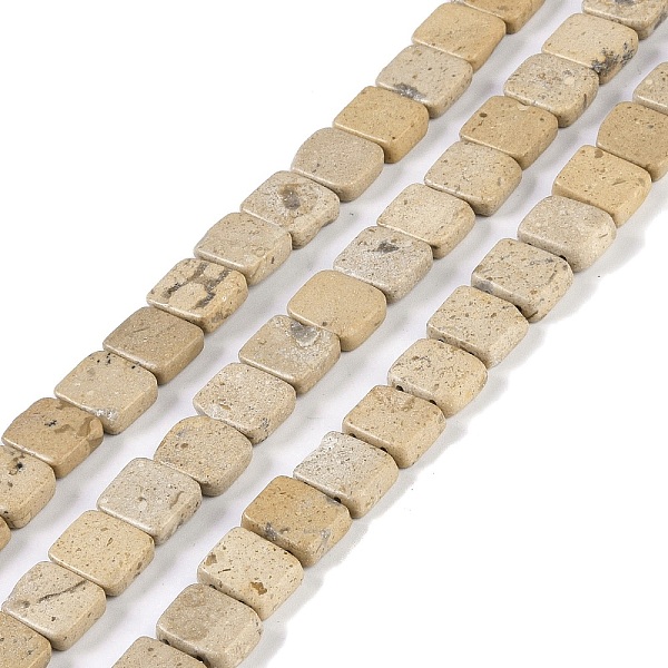 PandaHall Natural White Picture Jasper Beads Strands, 2-Hole, Rectangle, 12x10x4mm, Hole: 1mm, about 40~41pcs/strand, 15.43''~15.55''...
PandaHall Natural White Picture Jasper Beads Strands, 2-Hole, Rectangle, 12x10x4mm, Hole: 1mm, about 40~41pcs/strand, 15.43''~15.55''...