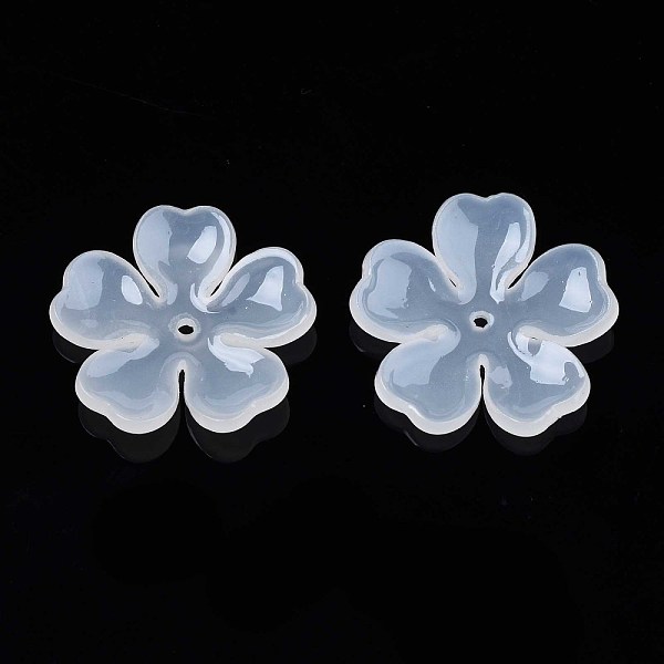 PandaHall Transparent Acrylic Beads, Flower, White, 29.5x31x4.5mm, Hole: 1.6mm Acrylic Flower White
PandaHall Transparent Acrylic Beads, Flower, White, 29.5x31x4.5mm, Hole: 1.6mm Acrylic Flower White