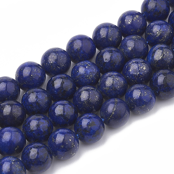 PandaHall Natural Lapis Lazuli Beads Strands, Dyed, Round, 8mm, Hole: 1mm, about 45~48pcs/strand, 14.96 inch Lapis Lazuli Round
PandaHall Natural Lapis Lazuli Beads Strands, Dyed, Round, 8mm, Hole: 1mm, about 45~48pcs/strand, 14.96 inch Lapis Lazuli Round