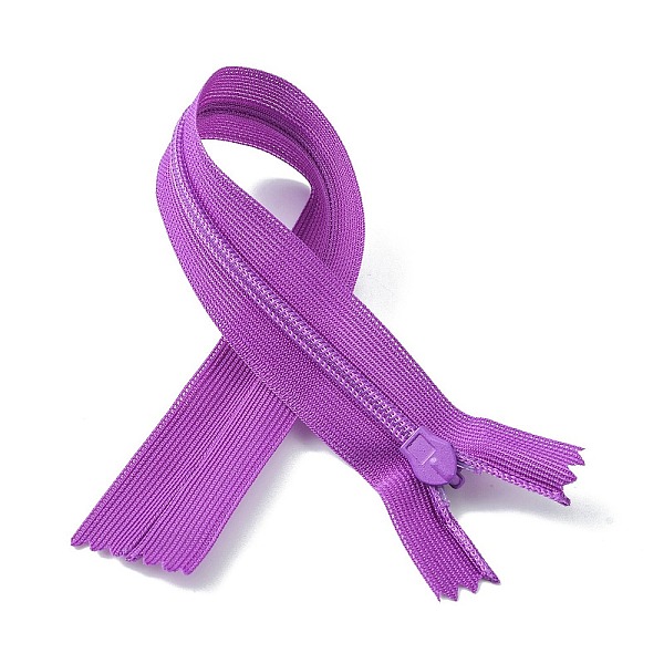 PandaHall Garment Accessories, Nylon Zipper, Zip-fastener Components, Purple, 25x2.5cm Nylon Purple
PandaHall Garment Accessories, Nylon Zipper, Zip-fastener Components, Purple, 25x2.5cm Nylon Purple