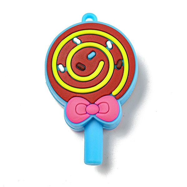 PandaHall Candy Shape PVC Pendants, Deep Sky Blue, 57x34.5x14.5mm, Hole: 4mm PVC Candy
PandaHall Candy Shape PVC Pendants, Deep Sky Blue, 57x34.5x14.5mm, Hole: 4mm PVC Candy