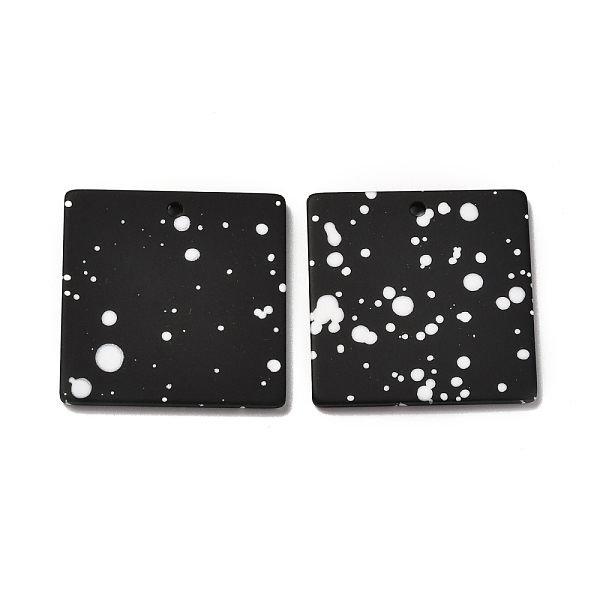 PandaHall Airspay Painted Acrylic Pendants, Square, Black, 29.5x29.5x2mm, Hole: 2mm Acrylic Square Black
PandaHall Airspay Painted Acrylic Pendants, Square, Black, 29.5x29.5x2mm, Hole: 2mm Acrylic Square Black