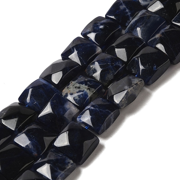 PandaHall Natural Sodalite Beads Strands, Faceted, Square, 9~10.5x10~10.5x6mm, Hole: 1mm, about 18~20pcs/strand, 7.09~7.68 inch (18~19.5cm)...
PandaHall Natural Sodalite Beads Strands, Faceted, Square, 9~10.5x10~10.5x6mm, Hole: 1mm, about 18~20pcs/strand, 7.09~7.68 inch (18~19.5cm)...