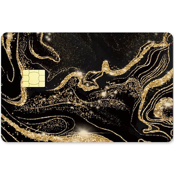 PandaHall CREATCABIN Black Golden Quicksand Card Skin Sticker Debit Credit Card Skins Covering Bank Card Protecting Decals Removable Wrap...
PandaHall CREATCABIN Black Golden Quicksand Card Skin Sticker Debit Credit Card Skins Covering Bank Card Protecting Decals Removable Wrap...