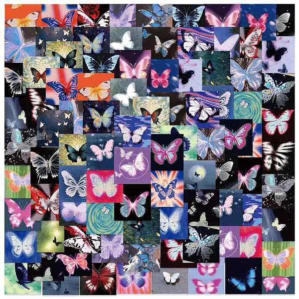 PandaHall Butterfly PVC Self-adhesive Sticker, Waterproof Decals, for Suitcase, Skateboard, Refrigerator, Helmet, Mobile Phone Shell...
PandaHall Butterfly PVC Self-adhesive Sticker, Waterproof Decals, for Suitcase, Skateboard, Refrigerator, Helmet, Mobile Phone Shell...
