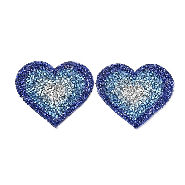 PandaHall Heart Hotfix Rhinestone, Costume Accessories, Sewing Craft Decoration, Blue, 61x70x2.5mm Resin Rhinestone Heart Blue
PandaHall Heart Hotfix Rhinestone, Costume Accessories, Sewing Craft Decoration, Blue, 61x70x2.5mm Resin Rhinestone Heart Blue