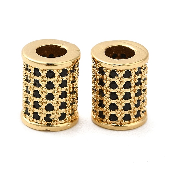 PandaHall Rack Plating Brass Cubic Zirconia Beads, Long-Lasting Plated, Lead Free & Cadmium Free, Real 18K Gold Plated, Column, Black...
PandaHall Rack Plating Brass Cubic Zirconia Beads, Long-Lasting Plated, Lead Free & Cadmium Free, Real 18K Gold Plated, Column, Black...