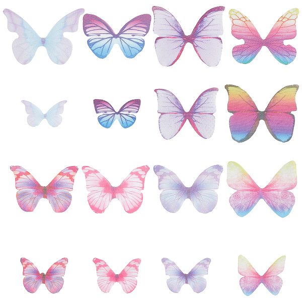 PandaHall SUNNYCLUE 1 Box 160Pcs 16 Styles Fabric Butterfly Wing Charms Purple Butterfly Organza Dragonfly Wing 3D Polyester Butterflies..., Multicolor
PandaHall SUNNYCLUE 1 Box 160Pcs 16 Styles Fabric Butterfly Wing Charms Purple Butterfly Organza Dragonfly Wing 3D Polyester Butterflies..., Multicolor