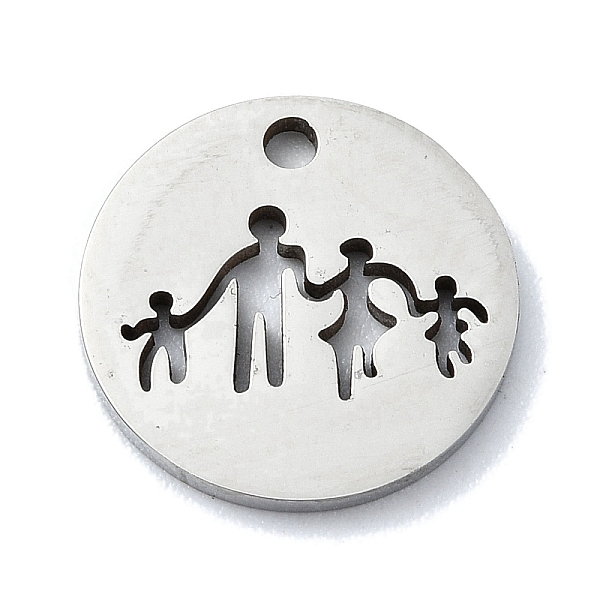 PandaHall 304 Stainless Steel Charms, Laser Cut, Flat Round with Family Charms, Stainless Steel Color, 12x12x1mm, Hole: 1.2mm 304 Stainless...
PandaHall 304 Stainless Steel Charms, Laser Cut, Flat Round with Family Charms, Stainless Steel Color, 12x12x1mm, Hole: 1.2mm 304 Stainless...
