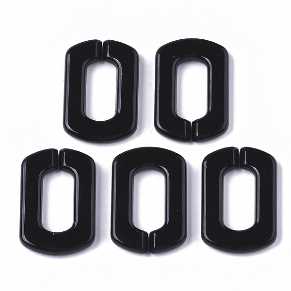 PandaHall Opaque Acrylic Linking Rings, Quick Link Connectors, for Cross Chains Making, Rectangle, Black, 31x21x4.5mm, Inner Diameter...
PandaHall Opaque Acrylic Linking Rings, Quick Link Connectors, for Cross Chains Making, Rectangle, Black, 31x21x4.5mm, Inner Diameter...