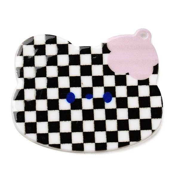 PandaHall Acrylic Pendants, Checkerboard with Cat, Black, 49x45.5x2mm, Hole: 1.6mm Acrylic Cat Shape Black
PandaHall Acrylic Pendants, Checkerboard with Cat, Black, 49x45.5x2mm, Hole: 1.6mm Acrylic Cat Shape Black