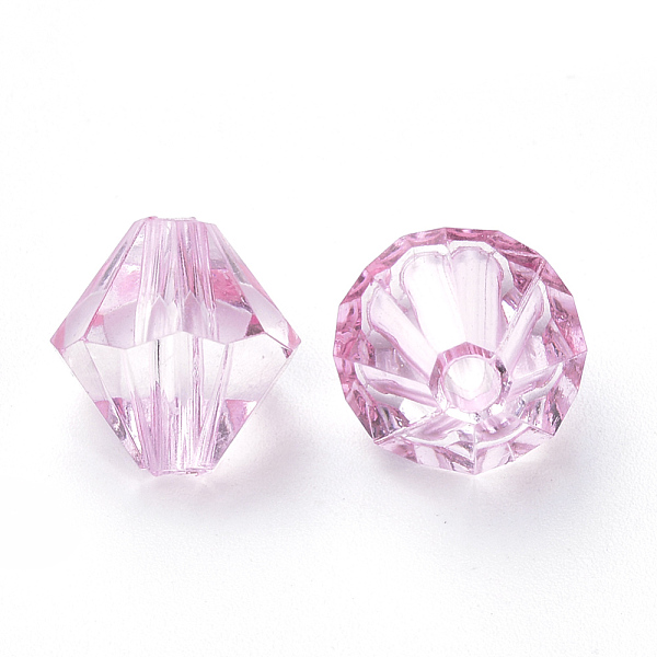 PandaHall Transparent Acrylic Beads, Bicone, Pink, 4x4mm, Hole: 1.2mm, about 690pcs/20g Acrylic Bicone Pink
PandaHall Transparent Acrylic Beads, Bicone, Pink, 4x4mm, Hole: 1.2mm, about 690pcs/20g Acrylic Bicone Pink